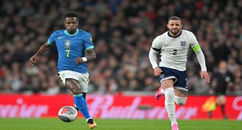 هدف تاريخي.. البرازيل تهزم إنجلترا وديًا (فيديو)